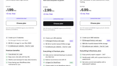 مقارنة أسعار استضافة هوستنجر وباقات استضافة المواقع