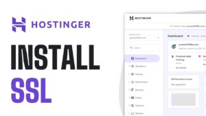 : لوحة تحكم هوستنجر لتفعيل شهادة SSL المجانية وتأمين الموقع