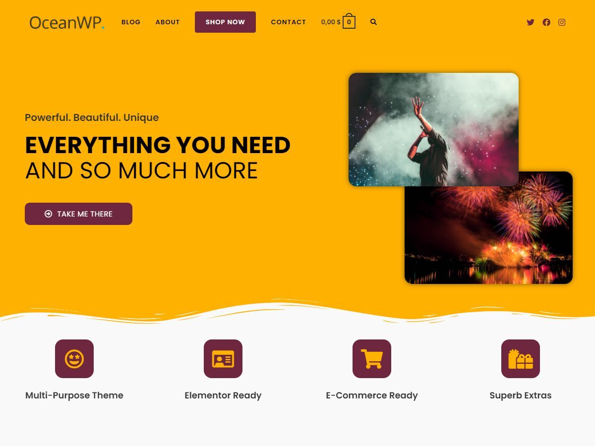 تصميم متجر إلكتروني متكامل بالـ WooCommerce باستخدام قالب OceanWP تصميم متجر إلكتروني متكامل بالـ WooCommerce باستخدام قالب OceanWP