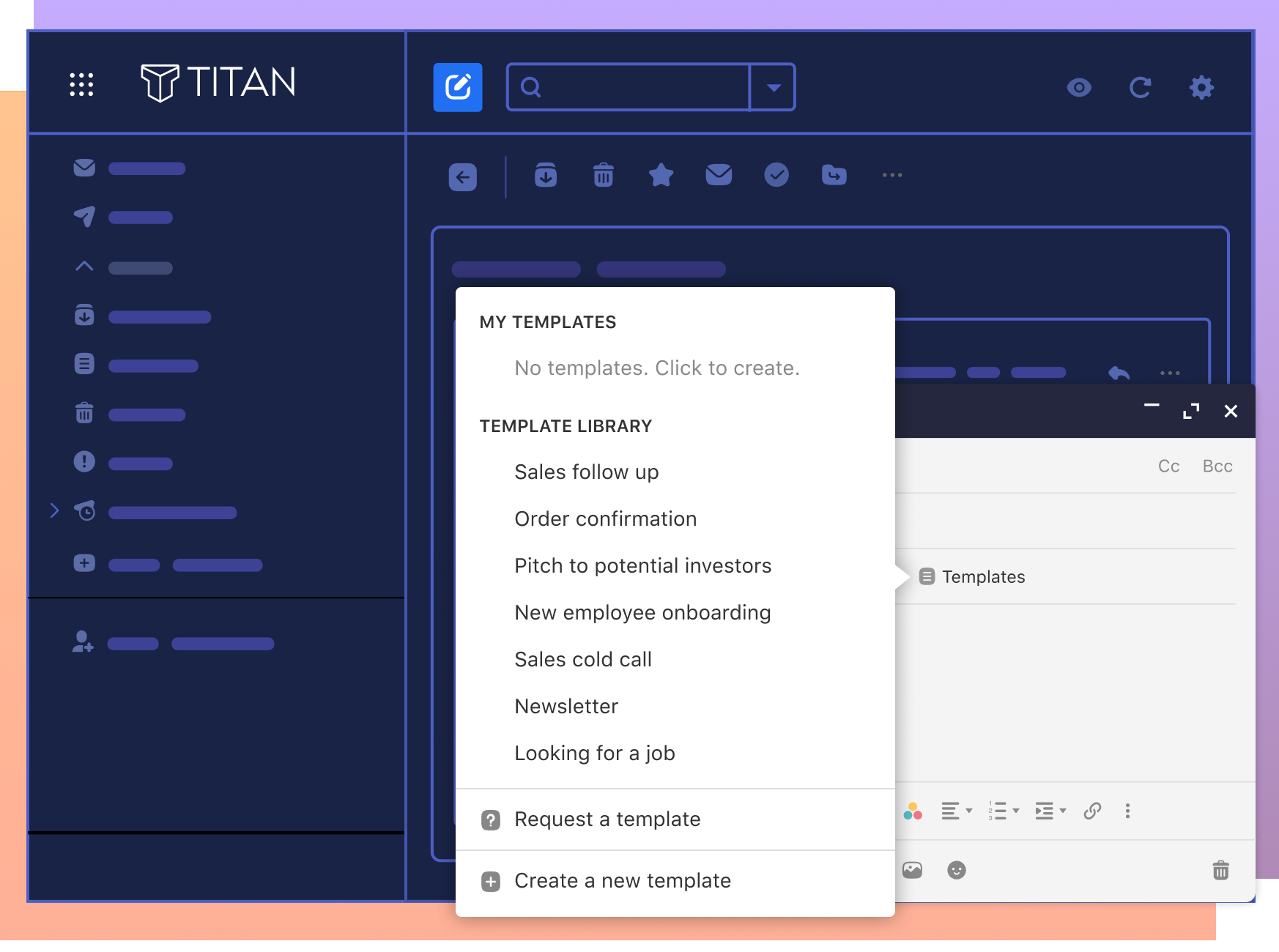 واجهة استخدام خدمة تايتان ميل على تابلت | سهولة إدارة البريد الاحترافي واجهة استخدام خدمة تايتان ميل على تابلت | سهولة إدارة البريد الاحترافي