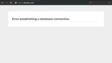 حل مشكلة Error Establishing a Database Connection في الووردبريس نبض الاستضافة